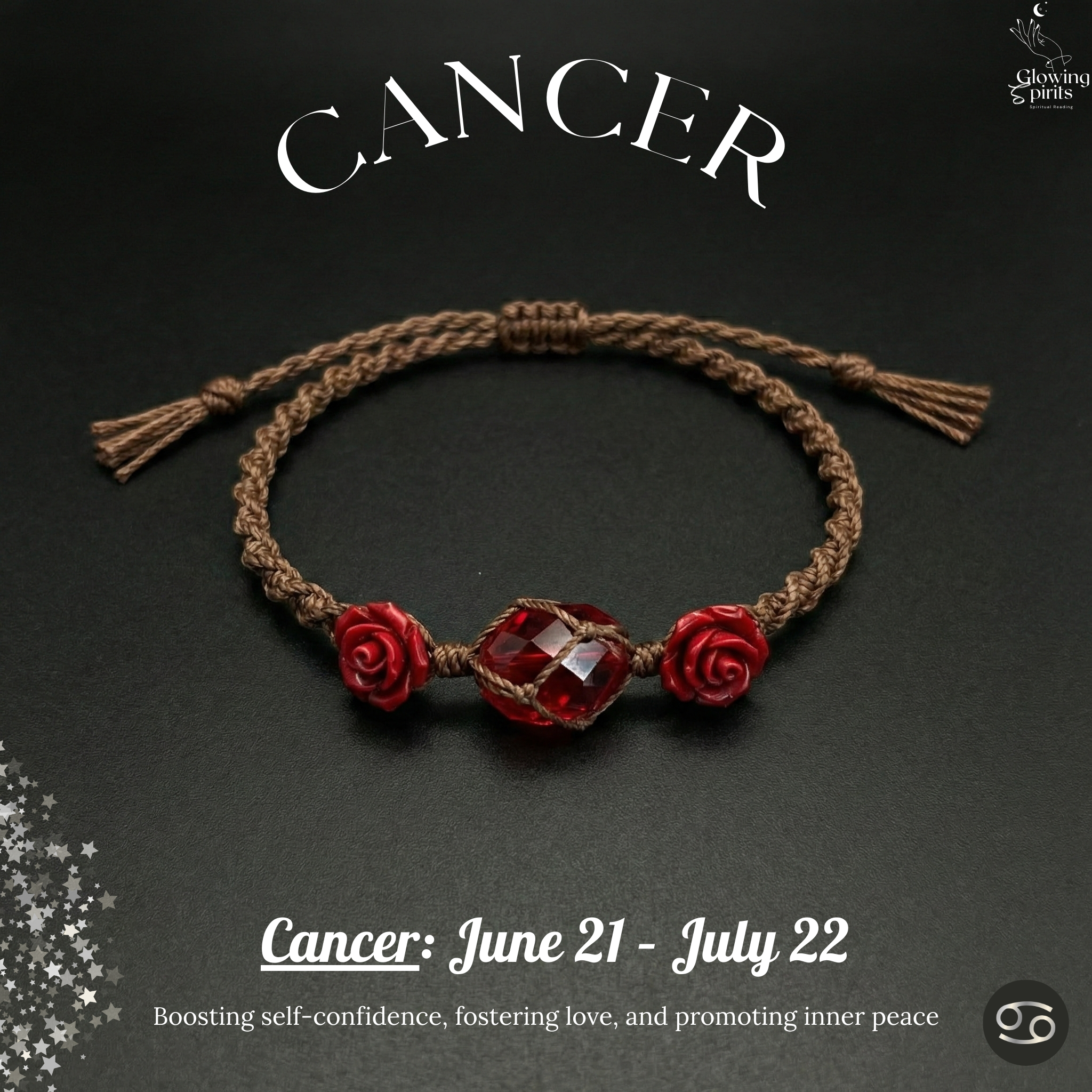 Handmade Zodiac Gemstone Bracelet for Every Sign