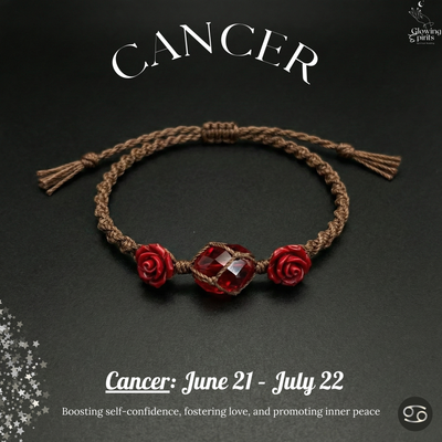 Handmade Zodiac Gemstone Bracelet for Every Sign