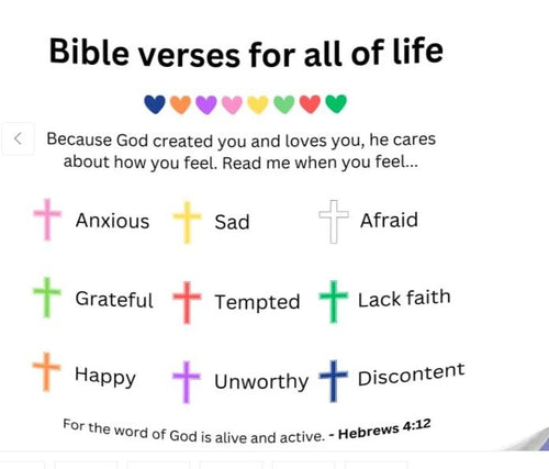 Handmade Bible Verse Jar (90 Days of Comfort & Faith with Gift Box)