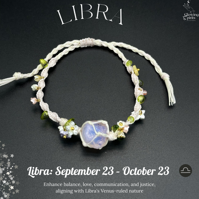 Handmade Zodiac Gemstone Bracelet for Every Sign