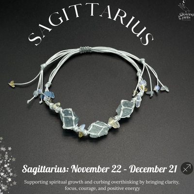 Handmade Zodiac Gemstone Bracelet for Every Sign