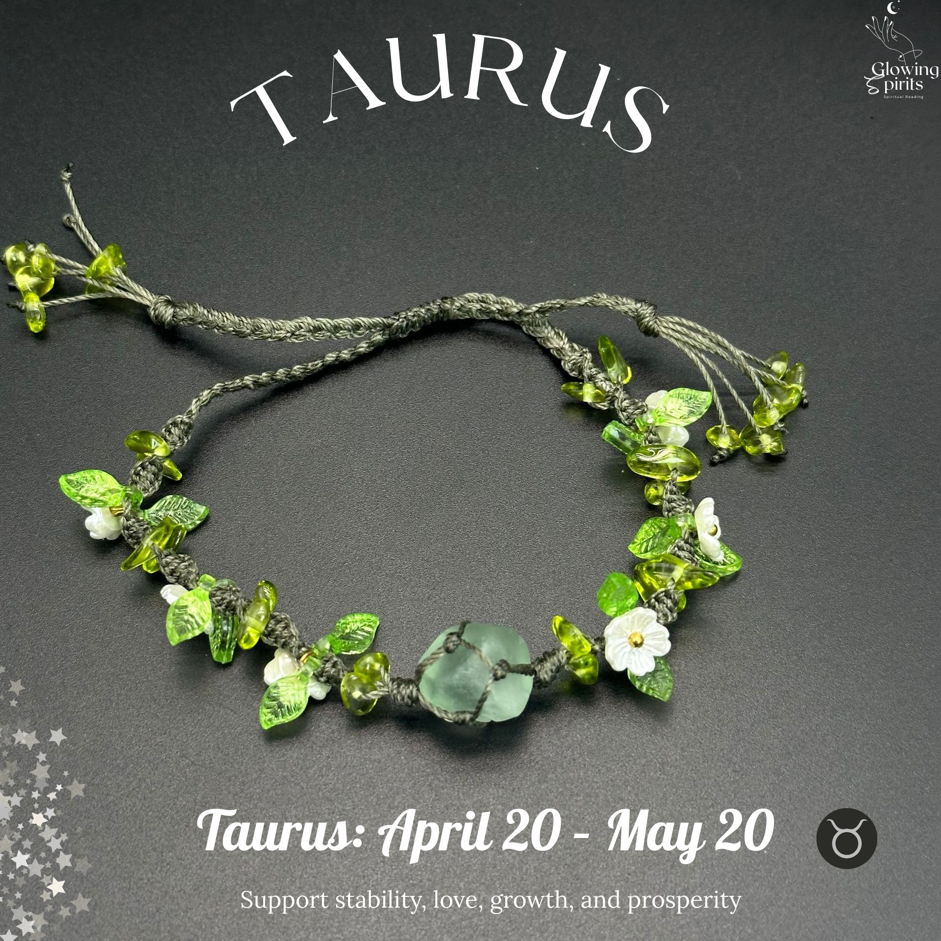 Handmade Zodiac Gemstone Bracelet for Every Sign
